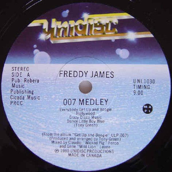 Freddie James - 007 Medley (12") 1980 - Quarantunes
