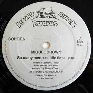 Miquel Brown - So Many Men, So Little Time - Quarantunes