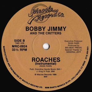 Bobby Jimmy And The Critters - Roaches - 1986 - Quarantunes