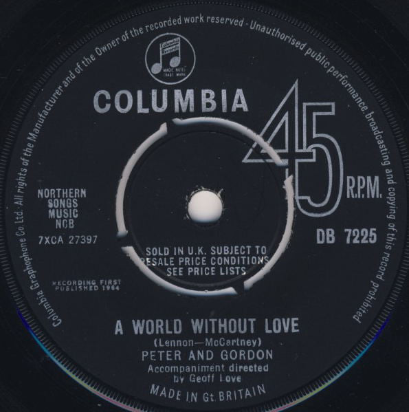 Peter & Gordon - A World Without Love