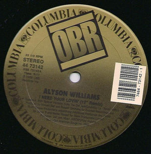 Alyson Williams - I Need Your Lovin' 1989 - Quarantunes