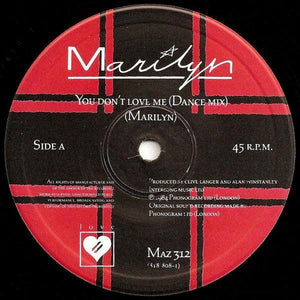 Marilyn - You Don't Love Me - Quarantunes