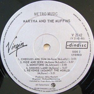 Martha And The Muffins - Metro Music - 1980 - Quarantunes