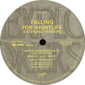 The Explorers - Falling For Nightlife (Midnight Mix) / Crack The Whip - Quarantunes