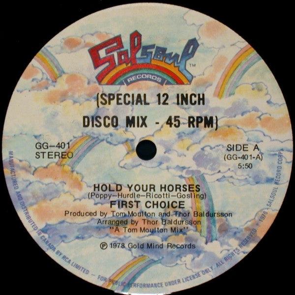 First Choice - Hold Your Horses - 1978 - Quarantunes