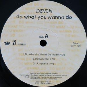 Devin The Dude - Do What You Wanna Do / Boo Boo'n