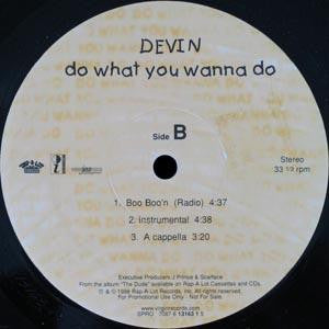 Devin The Dude - Do What You Wanna Do / Boo Boo'n