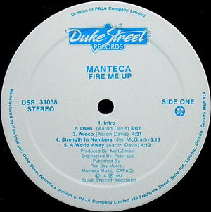 Manteca - Fire Me Up - 1987 - Quarantunes