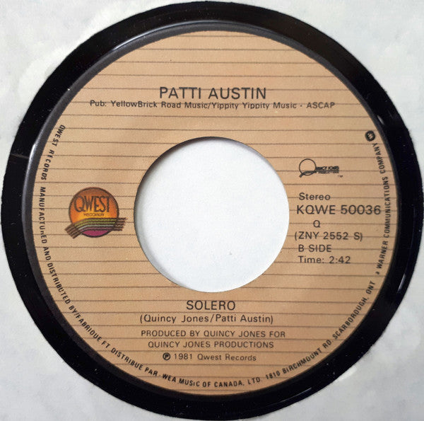 Patti Austin - Baby, Come To Me