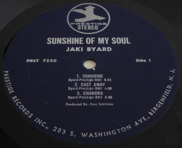 Jaki Byard Trio - Sunshine Of My Soul
