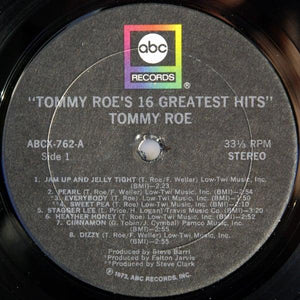 Tommy Roe - Tommy Roe's 16 Greatest Hits 1972 - Quarantunes