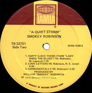 Smokey Robinson - A Quiet Storm 1975 - Quarantunes