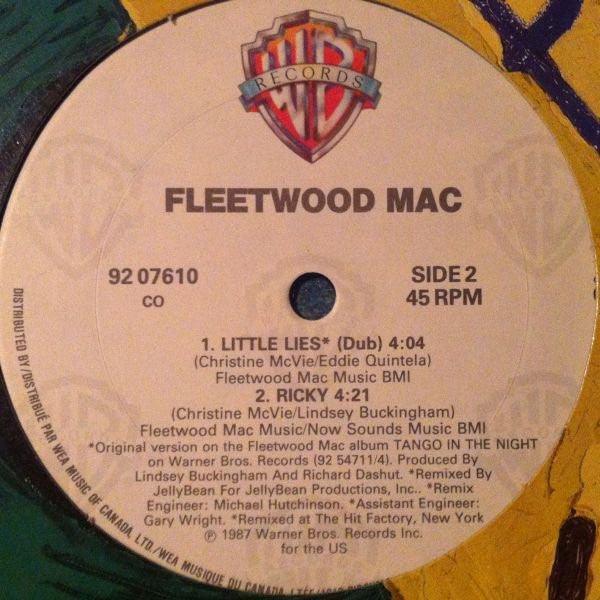 Fleetwood Mac - Little Lies - 1987 - Quarantunes