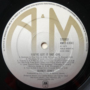 Quincy Jones - You've Got It Bad Girl - Quarantunes