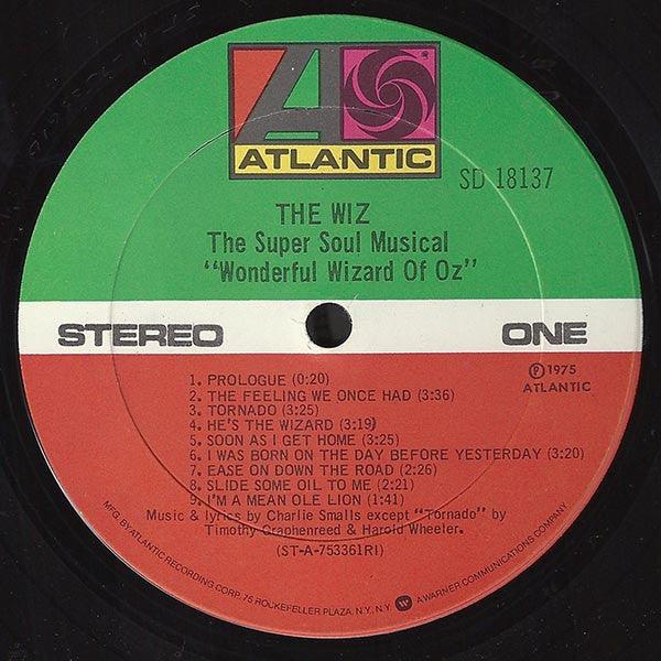 Various - The Wiz (The Super Soul Musical "Wonderful Wizard Of Oz") - 1975 - Quarantunes