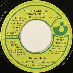 Thomas Dolby - Europa And The Pirate Twins 1982 - Quarantunes