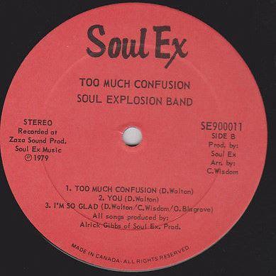 Soul Explosion Band - Too Much Confusion (used) 1979 - Quarantunes