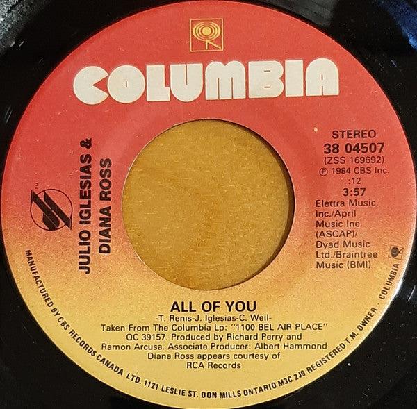 Julio Iglesias|Diana Ross - All Of You / The Last Time 1984 - Quarantunes
