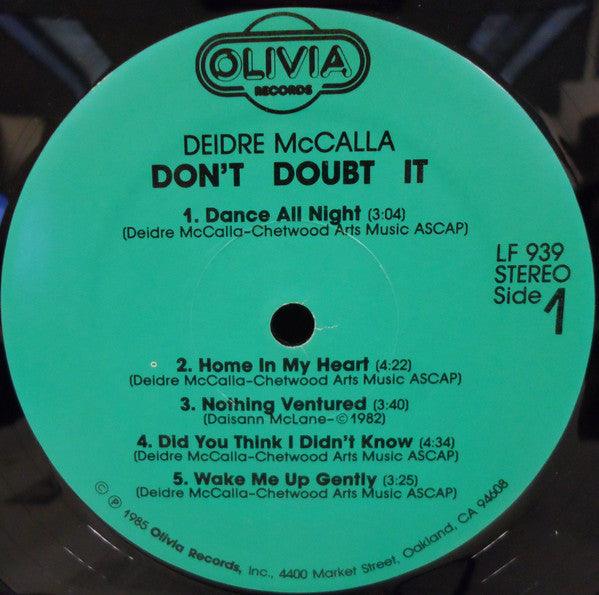 Deidre McCalla - Don't Doubt It 1985 - Quarantunes