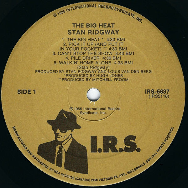 Stan Ridgway - The Big Heat