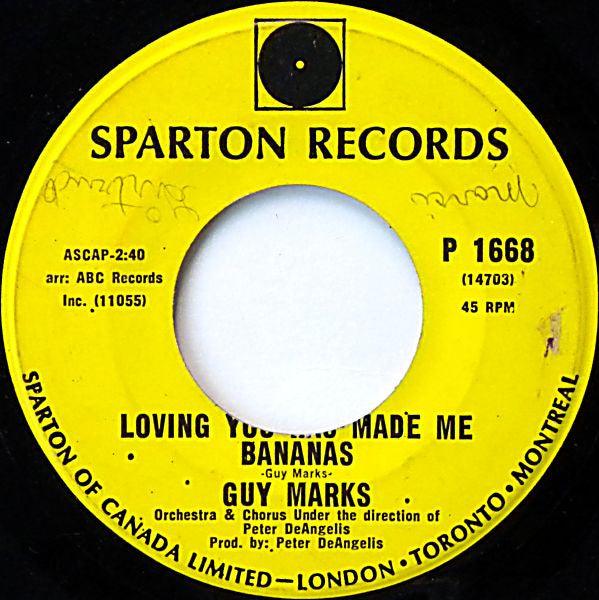 Guy Marks - Loving You Has Made Me Bananas 1968 - Quarantunes