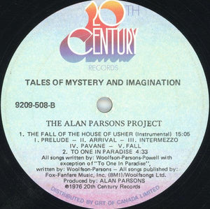 The Alan Parsons Project - Tales Of Mystery And Imagination - Quarantunes