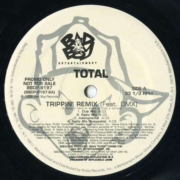 Total - Trippin' (Remix) / What About Us (Remix) - 1998 - Quarantunes