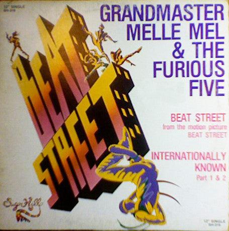 Grandmaster Melle Mel & The Furious Five - Beat Street / Internationally Known (12") 1984 - Quarantunes