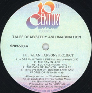 The Alan Parsons Project - Tales Of Mystery And Imagination - Quarantunes