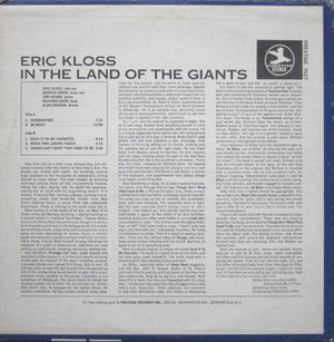 Eric Kloss - In The Land Of The Giants 1973 - Quarantunes