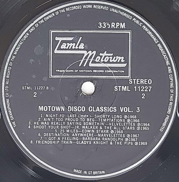 Various - Motown Disco Classics Volume Three - 1973 - Quarantunes