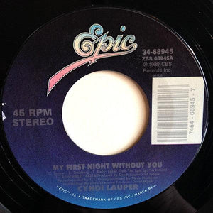Cyndi Lauper - My First Night Without You 1989 - Quarantunes