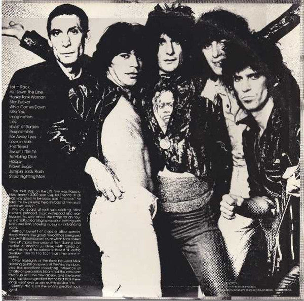 洋楽 The Rolling Stones / Garden State 78 The Rolling Stones - Garden State 78 - 1980 – Press Vinyl Cafe