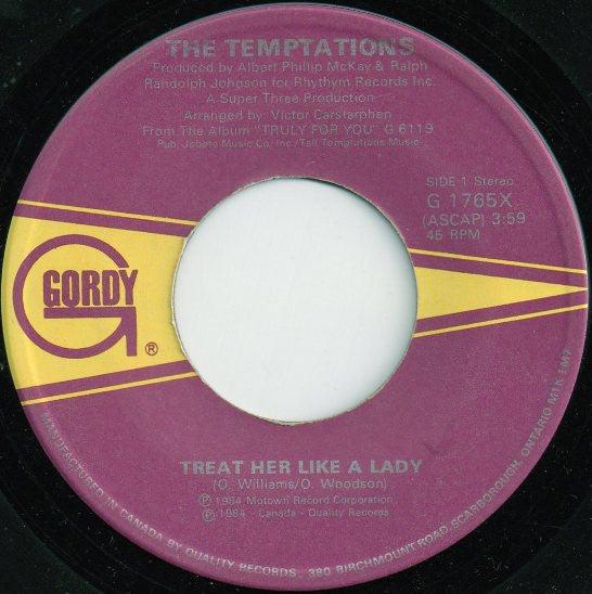 The Temptations - Treat Her Like A Lady 1984 - Quarantunes