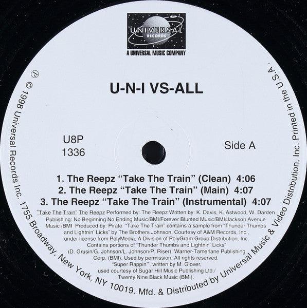 Various - U-N-I VS-ALL (12") 1998 - Quarantunes