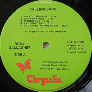 Rory Gallagher - Calling Card 1976 - Quarantunes