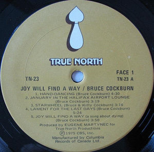 Bruce Cockburn - Joy Will Find A Way 1975 - Quarantunes