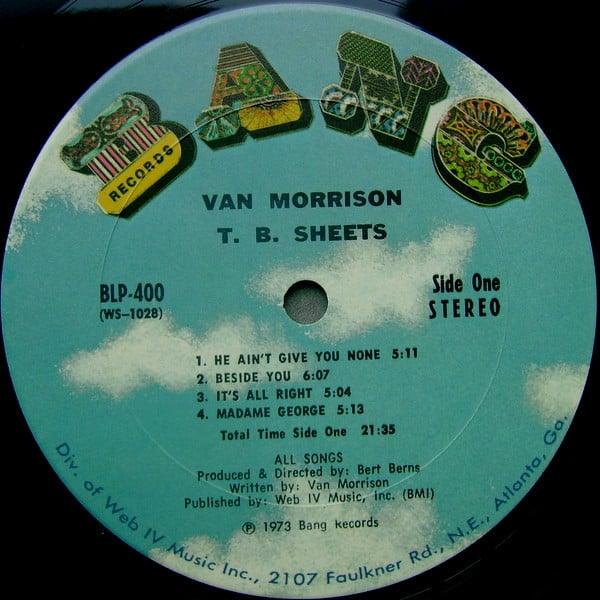 Van Morrison - T.B. Sheets 1973 - Quarantunes