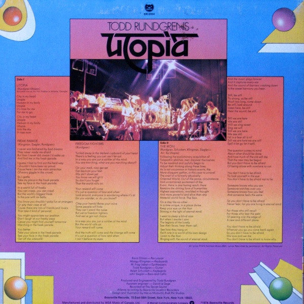 Utopia (5) - Todd Rundgren's Utopia