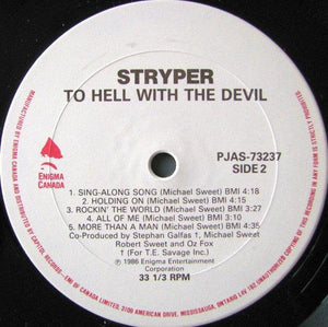 Stryper - To Hell With The Devil - Quarantunes