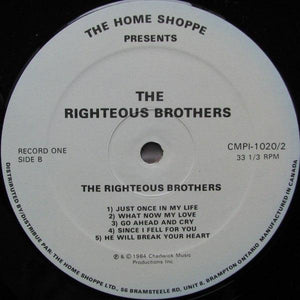 The Righteous Brothers - The Righteous Brothers - 1984 - Quarantunes