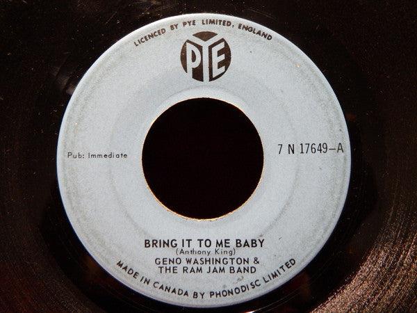 Geno Washington & The Ram Jam Band - Bring It To Me Baby - Quarantunes
