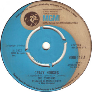 The Osmonds - Crazy Horses