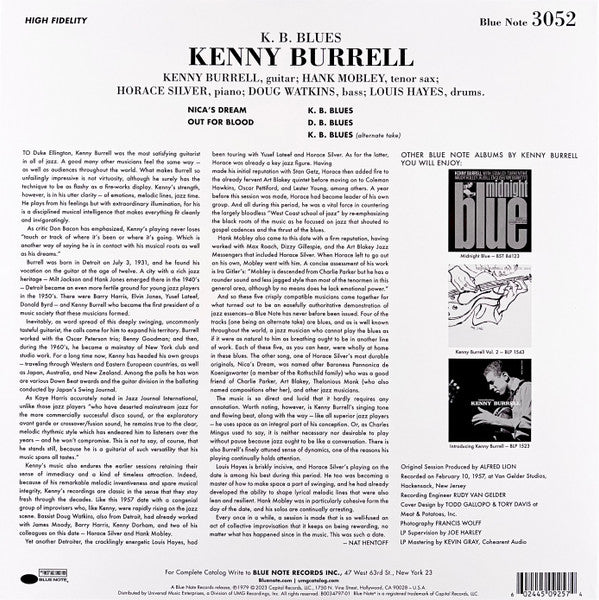 Kenny Burrell - K. B. Blues