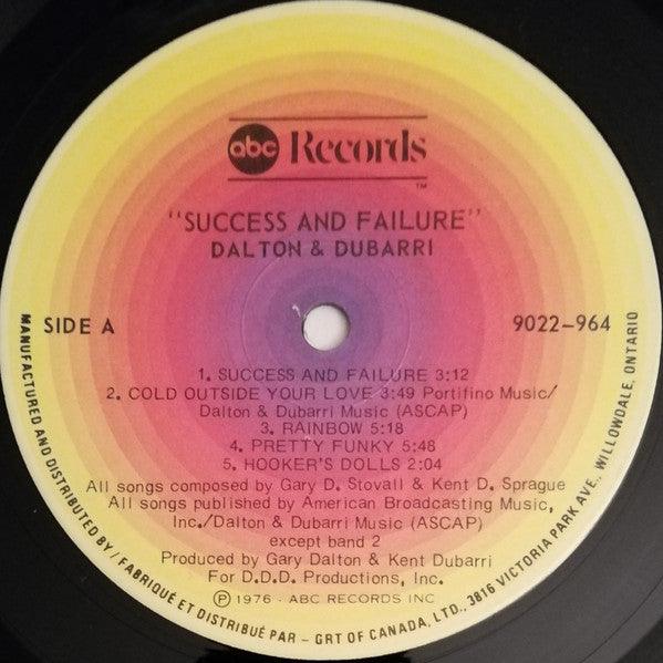 Dalton & Dubarri - Success & Failure - 1976 - Quarantunes