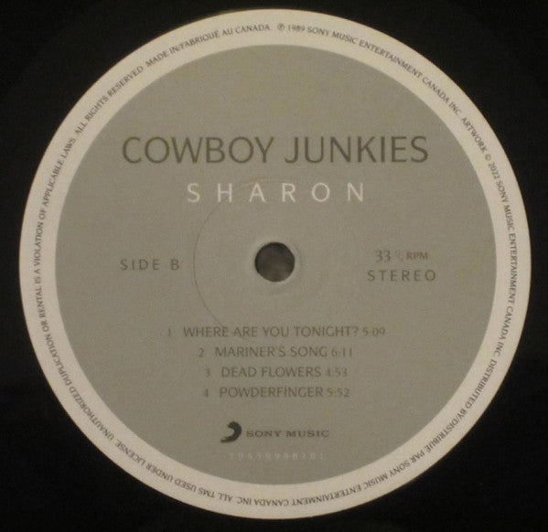Cowboy Junkies - Sharon