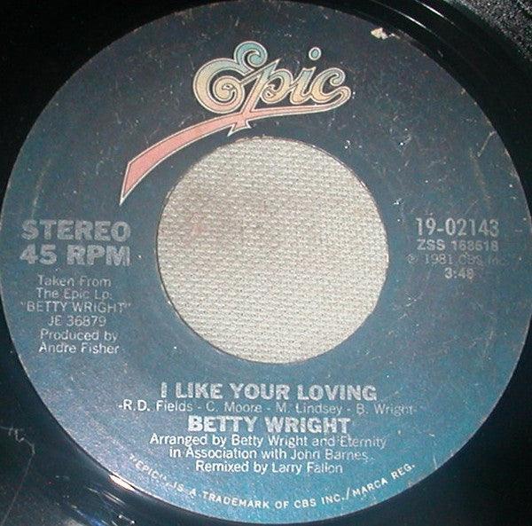 Betty Wright - I Like Your Loving / Body Slang 1981 - Quarantunes