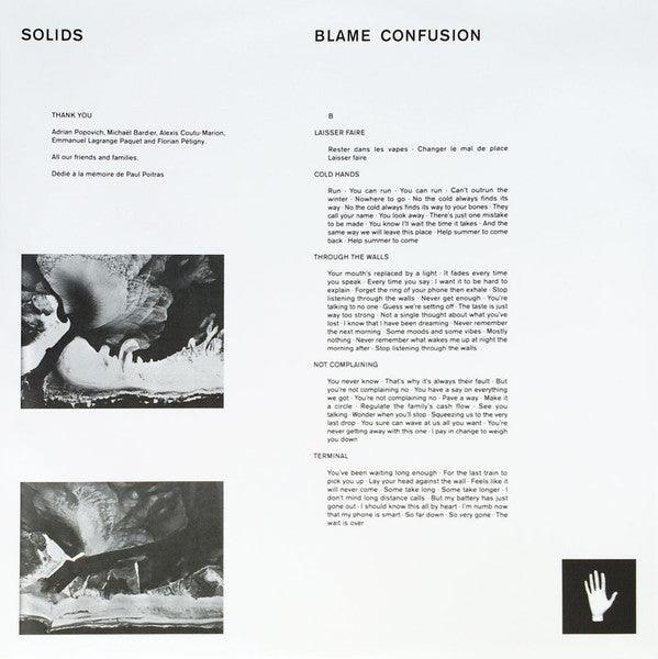 Solids - Blame Confusion 2014 - Quarantunes