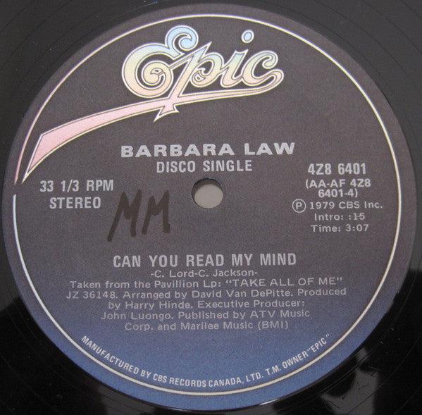 Barbara Law - Take All Of Me / Can You Read My Mind 1979 - Quarantunes