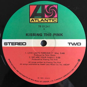Kissing The Pink - Kissing The Pink - 1983 - Quarantunes